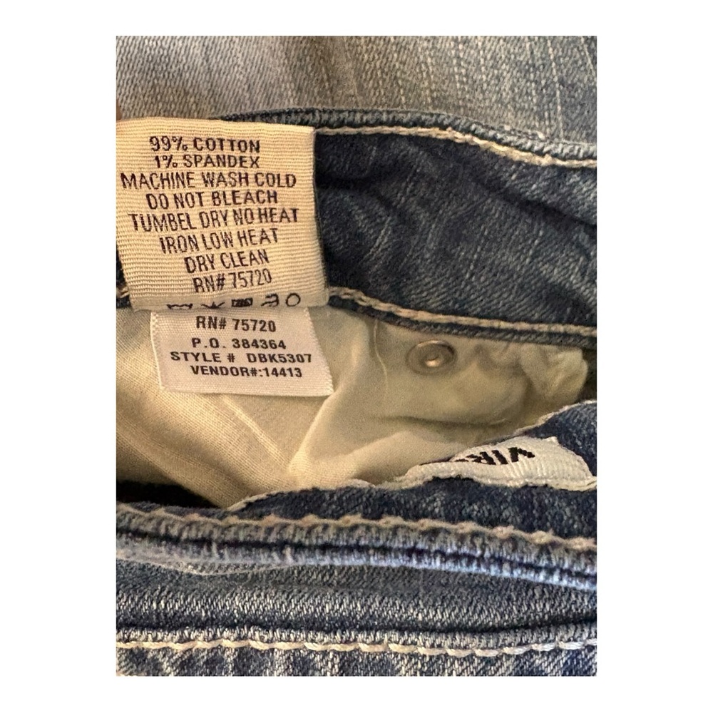 1019 Daytrip Virgo Low Rise Bootcut Jeans Size 26 Long - Picture 8 of 13